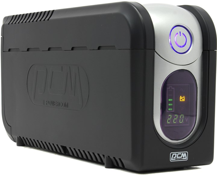 

ИБП Powercom Imperial 625, 625 VA, 375 Вт, IEC, розеток - 5, USB, черный (IMD-625AP), Imperial 625