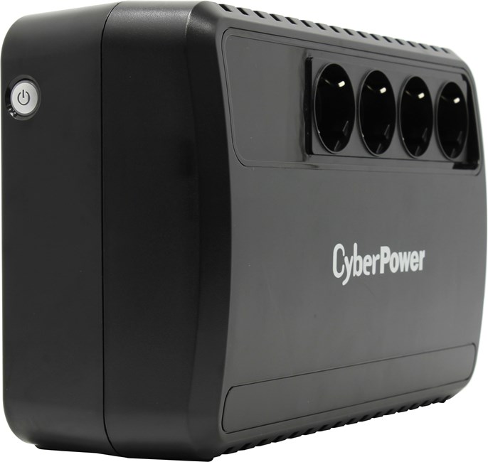 

ИБП CyberPower BU850E, 850 VA, 425 Вт, EURO, розеток - 4, черный, BU850E