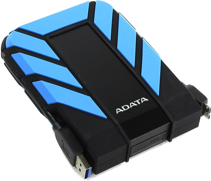 Внешний жесткий диск (HDD) ADATA HD710 Pro 2Tb, 2.5", синий