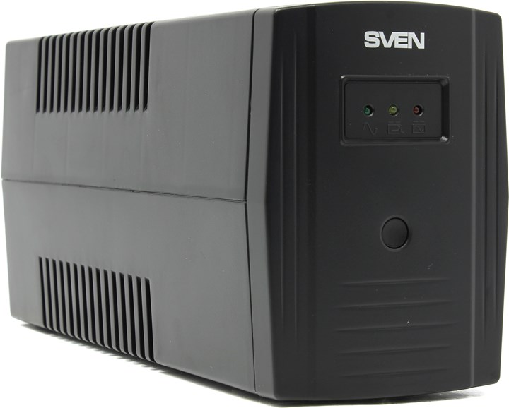 ИБП SVEN Pro 600, 600 VA, 350 Вт, черный