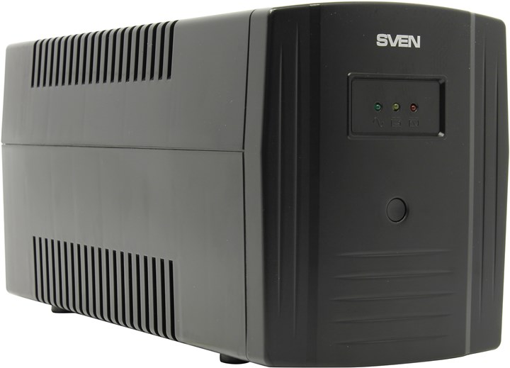 

ИБП SVEN Power Pro 1000, 1000 В·А, 720 Вт, EURO, розеток - 3, USB, серый (SV-013868), Power Pro 1000
