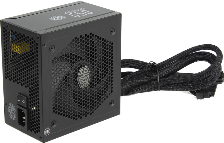 

Блок питания 550Вт ATX CoolerMaster MasterWatt 550, 120 мм, 80 Plus Bronze (MPX-5501-AMAAB-EU), MasterWatt 550