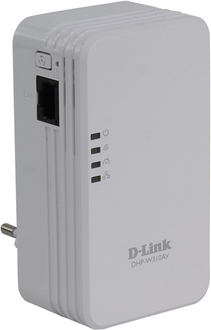 

Точка доступа D-link DHP-W310AV, LAN: 1x100 Мбит/с, 802.11n, до 300 Мбит/с, DHP-W310AV