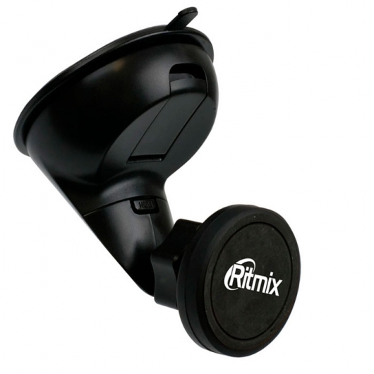 

Держатель автомобильный Ritmix RCH-025 W Sticky Pad для планшетов/смартфонов/GPS-навигаторов, на лобовое стекло и на переднюю панель, черный, RCH-025 W Sticky Pad