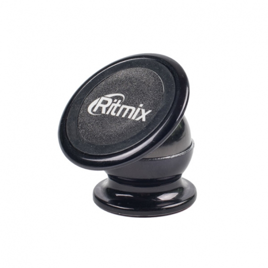

Держатель автомобильный Ritmix RCH-013 Magnet для планшетов/смартфонов/GPS-навигаторов, на приборную панель, черный, RCH-013 Magnet