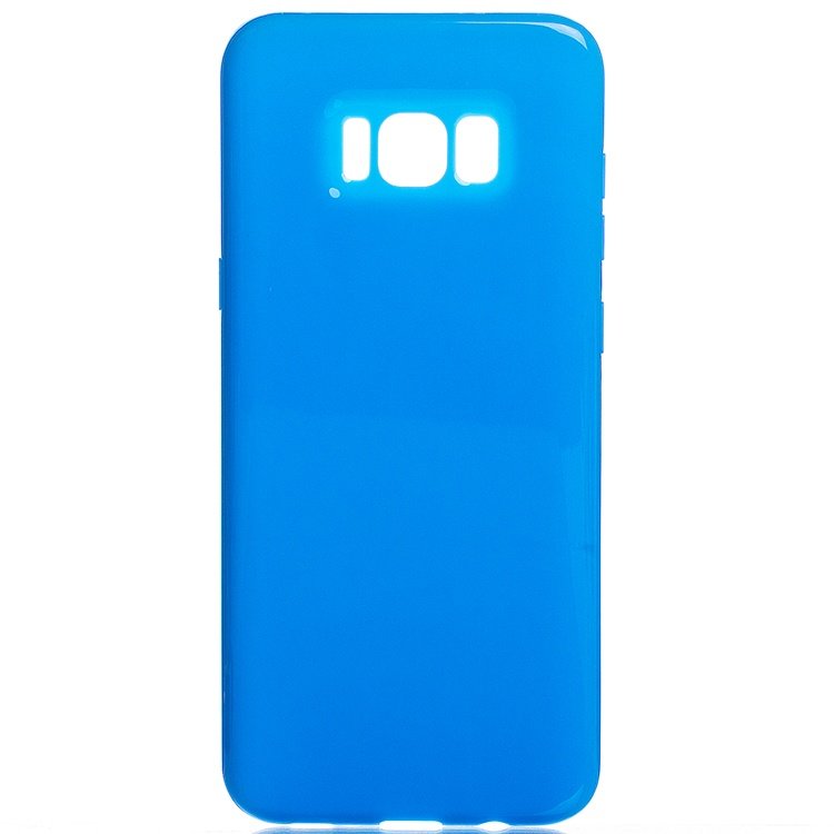 

Чехол-накладка Activ Juicy для смартфона Samsung Galaxy S8 Plus, силикон, синий (69745)