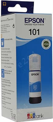 

Чернила Epson 101, 70 мл, голубой, оригинальные для Epson L4000/L6000 (C13T03V24A), 101