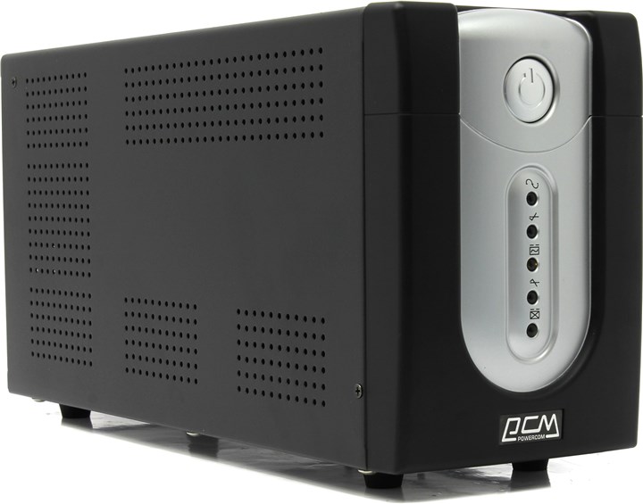 

ИБП Powercom Imperial 1200, 1200 В·А, 720 Вт, IEC, розеток - 6, USB, черный (IMP-1200AP), Imperial 1200