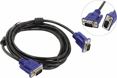 

Кабель VGA(15M)-VGA(15M), 3 м TV-COM