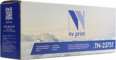 Картридж NV Print NV-TN2375T, черный, 2600 страниц