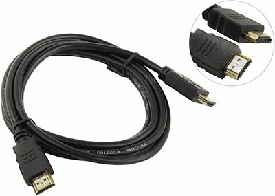 

Кабель HDMI(19M)-HDMI(19M) v1.4, 2 м TV-COM