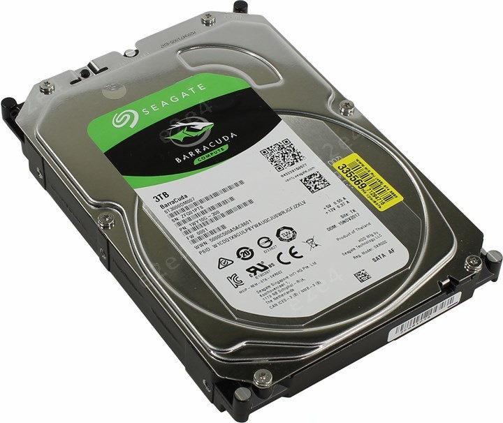 Жесткий диск (HDD) Seagate 3Tb Barracuda, 3.5", 5400rpm