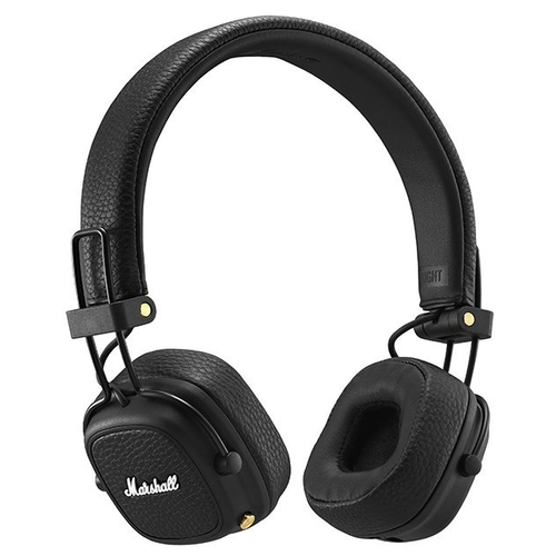 

Беспроводные наушники Marshall Major III Bluetooth, mini jack 3.5 mm, черный, Major III Bluetooth