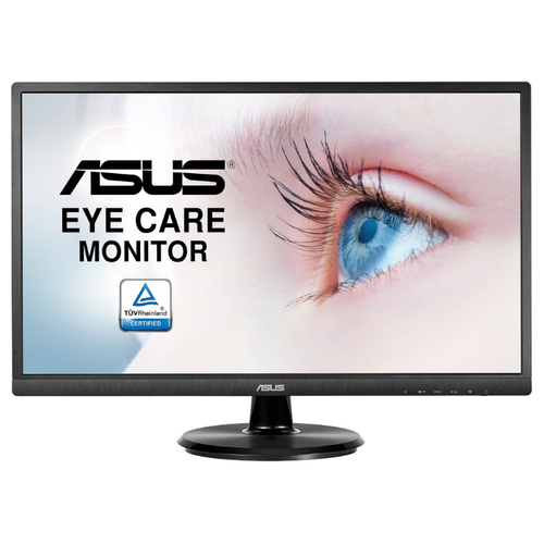 

Монитор 23.8" ASUS VA249HE VA, 1920x1080 (16:9), 250кд/м2, 5мс, VGA, HDMI, черный, VA249HE