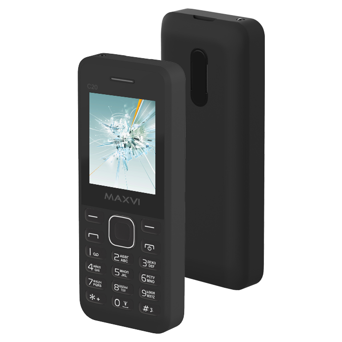 

Мобильный телефон MAXVI C20, 1.77" TFT, 32Mb RAM, 32Mb, 2-Sim, 600 мА·ч, micro-USB, черный, C20
