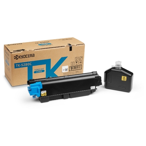 

Картридж лазерный Kyocera TK-5280C/1T02TWCNL0, голубой, 11000 страниц, оригинальный для Kyocera M6235cidn/M6635cidn/P6235cdn, TK-5280C