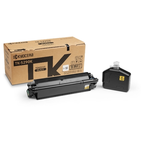 

Картридж лазерный Kyocera TK-5290K/1T02TX0NL0, черный, 17000 страниц, оригинальный для Kyocera P7240cdn, TK-5290K