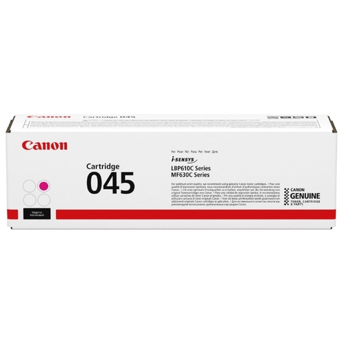 

Картридж лазерный Canon 045M/1240C002, пурпурный, 1300 страниц, оригинальный для Canon i-SENSYS LBP610C/MF630C, 045M