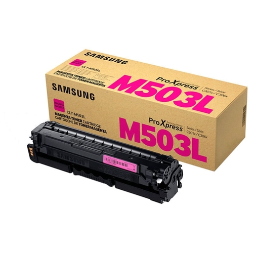

Картридж лазерный Samsung CLT-M503L/CLT-M503L/SEE, пурпурный, 5000 страниц, оригинальный для Samsung SL-C3060FR, CLT-M503L