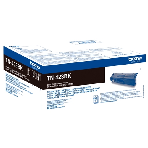 

Картридж лазерный Brother TN423BK, черный, 6500 страниц, оригинальный для Brother HLL8260CDW/DCPL8410CDW/MFCL8690CDW