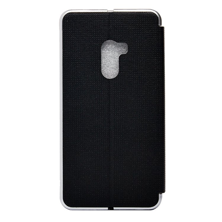 

Чехол-книжка Top-Fashion для смартфона Xiaomi Mi X2, пластик, эко-кожа, черный/серебристый (84704)