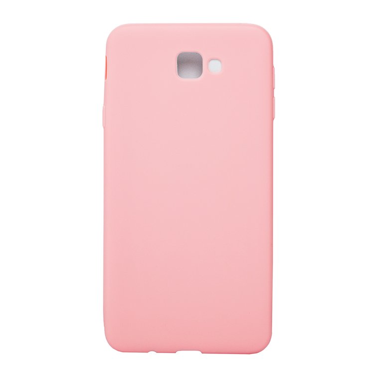 Чехол-накладка Activ Pastel для смартфона Samsung Galaxy J7 Prime SM-G610, силикон, сливовый (63243)
