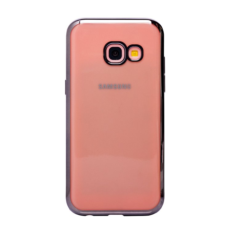Чехол-накладка Activ Pilot для телефона Samsung Galaxy A3 2017, силикон, черный (69655)