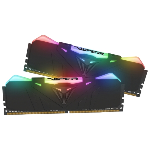 

Комплект памяти DDR4 DIMM 16Gb (2x8Gb), 3200MHz, CL16, 1.35 В, Patriot Memory, Viper 4 RGB (PVR416G320C6K), PVR416G320C6K