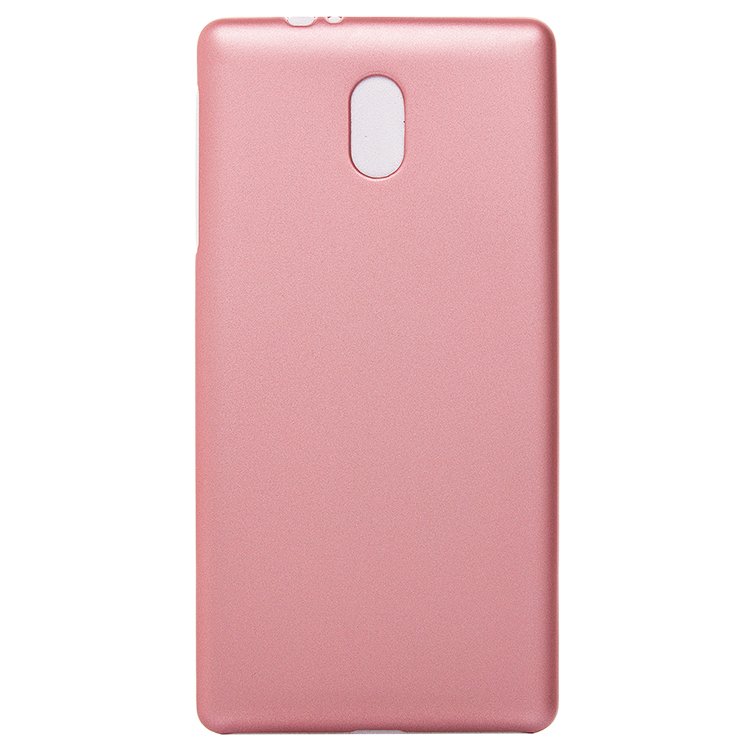 

Чехол-накладка PC002 для смартфона Nokia 3, пластик, розовое золото (80945)