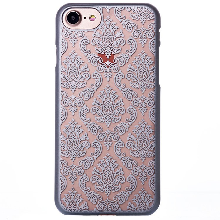 

Чехол-накладка Activ Decor-01 для телефона Apple iPhone 7, пластик, серебристый (61437)