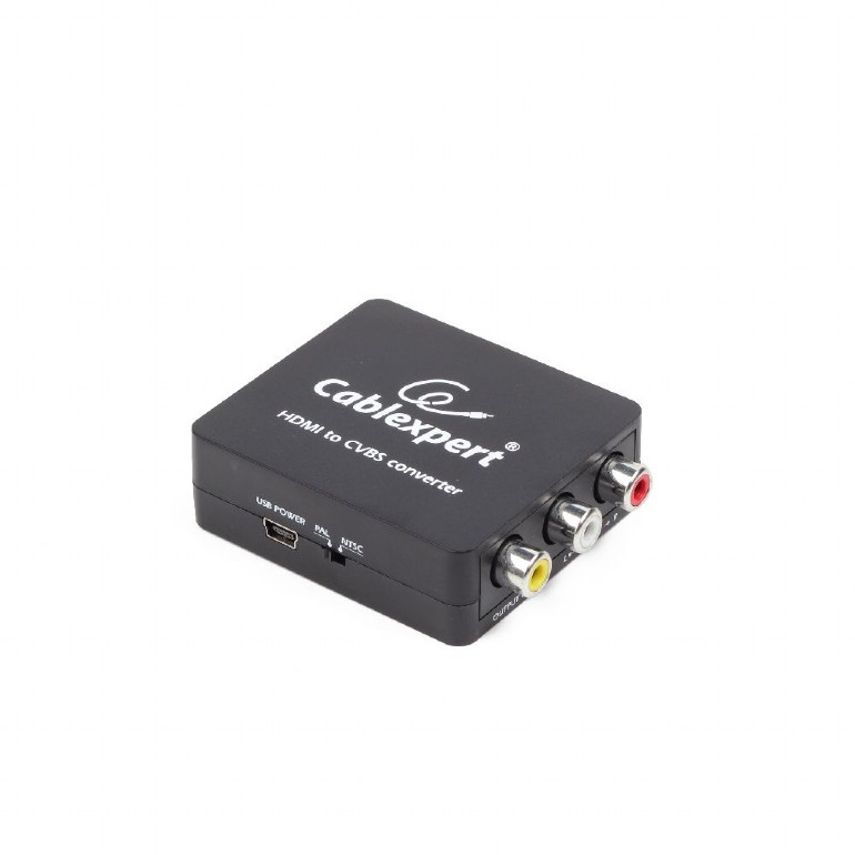 

Конвертер видео Cablexpert HDMI-3xRCA (DSC-HDMI-CVBS-001), DSC-HDMI-CVBS-001