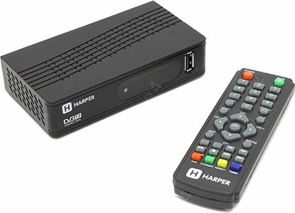 

Приставка для цифрового ТВ HARPER HDT2-1514, DVB-T2/DVB-T, HDMI, RCA, HDT2-1514