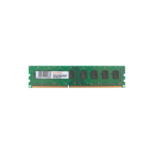 

Память DDR3L DIMM 4Gb, 1600MHz, CL11, 1.35 В, Qumo (QUM3U-4G1600K11L), QUM3U-4G1600K11L