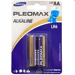 

Батарея Pleomax LR6-2BL, AA, 1.5V 2шт, Золотистый/синий