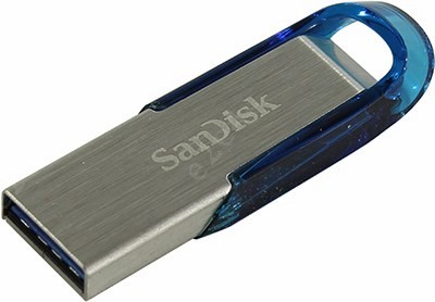 

Флешка 64Gb USB 3.0 Sandisk CZ73 Ultra Flair, серебристый/синий (SDCZ73-064G-G46B), CZ73 Ultra Flair