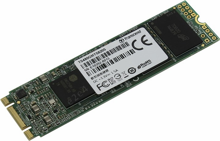 SSD Transcend MTS820 480Gb M.2 (TS480GMTS820S)