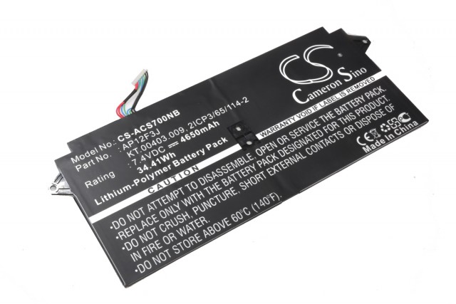 

Аккумуляторная батарея Pitatel для Acer Aspire S7-391 (AP12F3J) (BT-061)