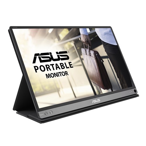 

Монитор 15.6" ASUS MB16AC IPS, 1920x1080 (16:9), 200кд/м2, 4мс, USB Type-C, черный (90LM0381-B01170), MB16AC
