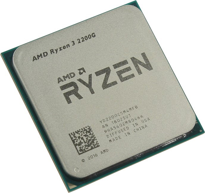 Процессор AMD Ryzen 3-2200G tray (OEM)