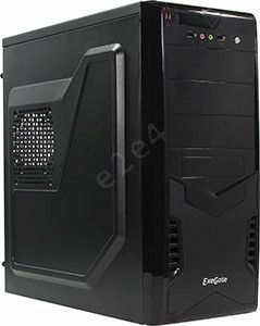 

Корпус ExeGate CP-601, ATX, Midi-Tower, черный, без БП (EX261447RUS), CP-601