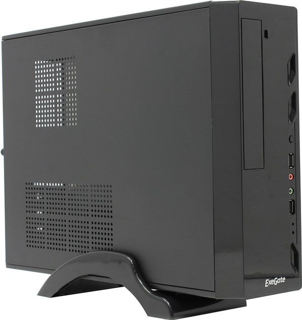 

Корпус ExeGate MI-208, mATX, Slim-Desktop, черный, 400 Вт (EX268695RUS), MI-208