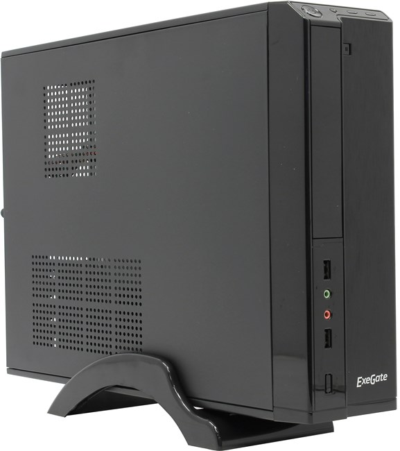 

Корпус ExeGate MI-207, mATX, Slim-Desktop, черный, 350 Вт (EX268689RUS), MI-207