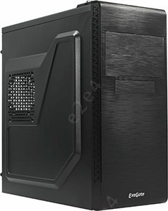 Корпус ExeGate UN-603, ATX, Midi-Tower, черный, 450 Вт (EX269432RUS)