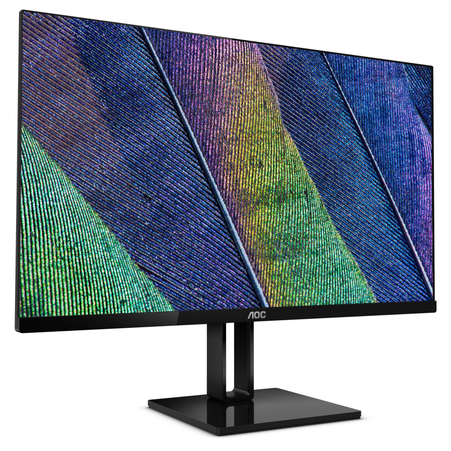 

Монитор 27" AOC 27V2Q IPS, 1920x1080 (16:9), 250кд/м2, 5мс, AMD FreeSync, HDMI, DisplayPort, черный, 27V2Q