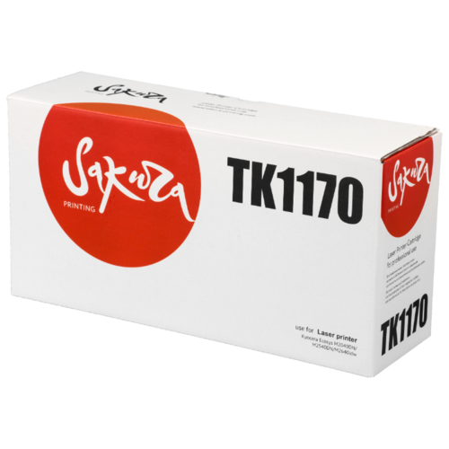 

Картридж лазерный Sakura SATK1170 (TK-1170/1T02S50NL0), черный, 7200 страниц, совместимый для Kyocera ECOSYS M2040DN/M2540DN/M2640IDW
