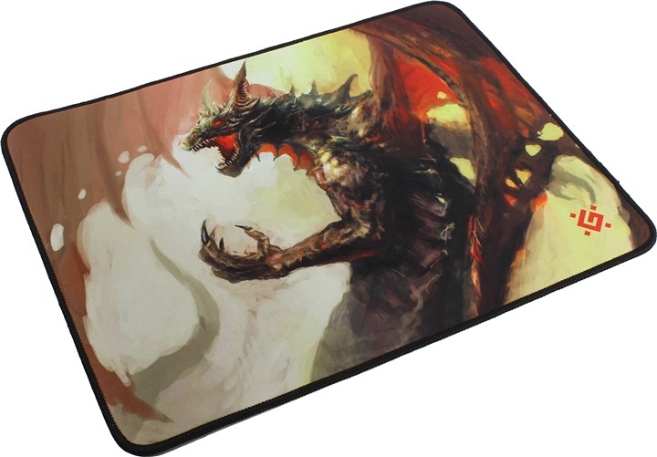 

Коврик для мыши Defender Dragon Rage M, игровой, 360x270x3мм, принт (50558), Dragon Rage M