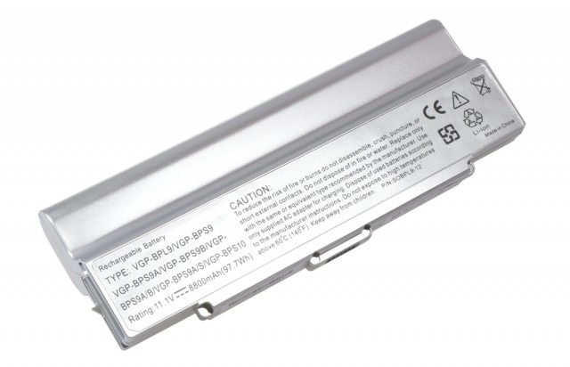 

Аккумуляторная батарея Pitatel для Sony CR\NR\SZ6-SZ7, усиленная (VGP-BPL9/VGP-BPL10) (BT-643)
