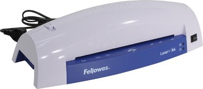 

Ламинатор FELLOWES Lunar+ A4, A4, 75мкм - 125мкм, валов:2, горячее ламинирование, 30 см/мин., фото, реверс, серый/синий (FS-57428/CRC57428), Lunar+ A4