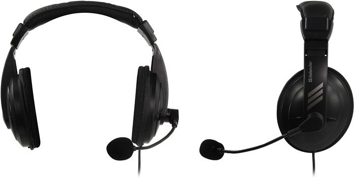 Проводная гарнитура Defender Gryphon 750U, черный (63752)