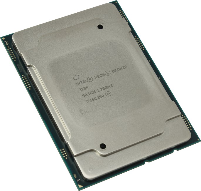 

Процессор Intel Xeon Bronze-3104, 1700MHz, 6C/6T, 8.25Mb, TDP-85 Вт, LGA3647, tray (CD8067303562000), 3104